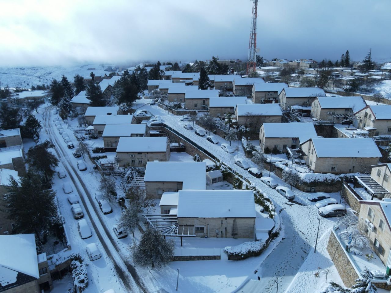 היישוב פסגות (צילום: מועצה אזורית בנימין)